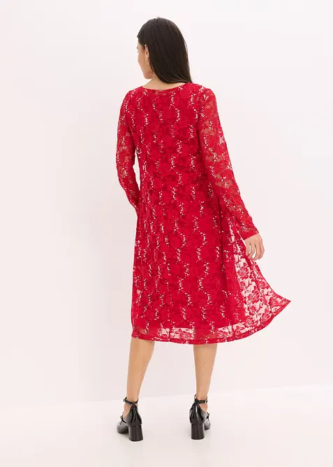 Šaty s krajkou (2dílná souprava), bonprix