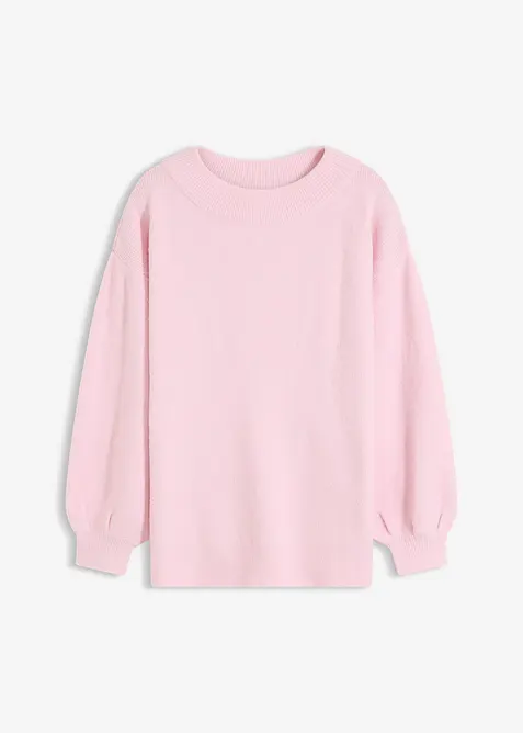 Svetr s balonovými rukávy, bonprix