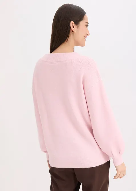 Svetr s balonovými rukávy, bonprix