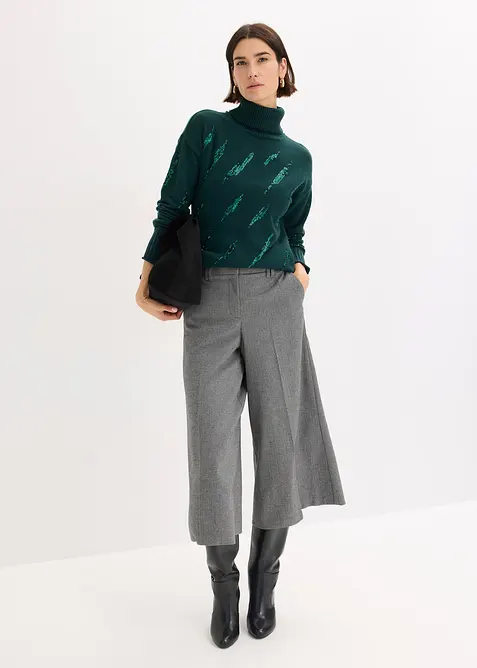 Oversize svetr z měkké viskózové směsi, bonprix