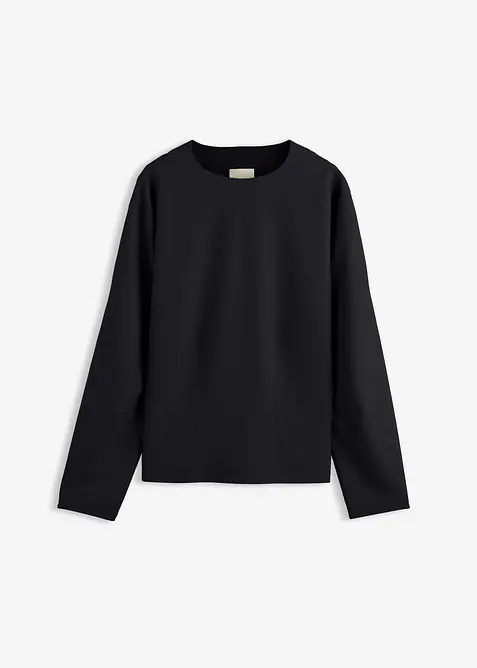 Triko s dlouhým rukávem, z materiálu Punto di Roma, bonprix