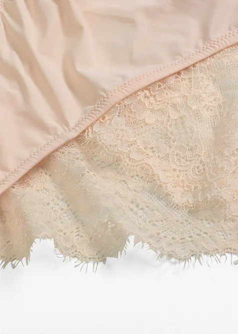 Bokov&eacute; kalhotky z jemn&eacute; krajky, bonprix