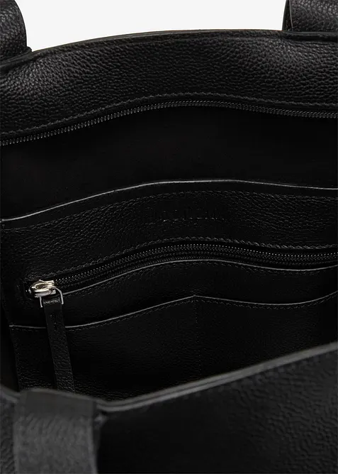 Velk&aacute; kožen&aacute; kabelka, bonprix