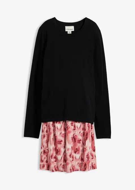 Těhotenské a kojicí šaty z bavlny a viskózy, bonprix