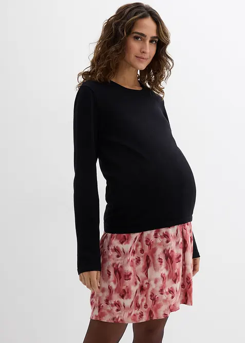 Těhotenské a kojicí šaty z bavlny a viskózy, bonprix