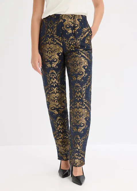 Žakárové kalhoty, bonprix