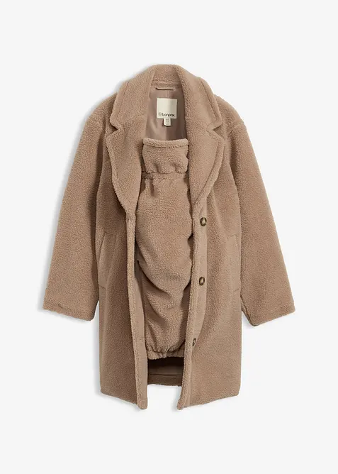 Těhotenský kabát s nosicí vsadkou 2 v 1, bonprix