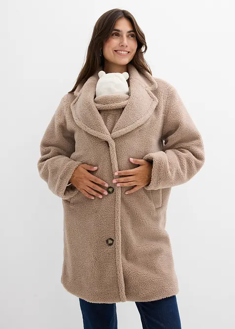 Těhotenský kabát s nosicí vsadkou 2 v 1, bonprix