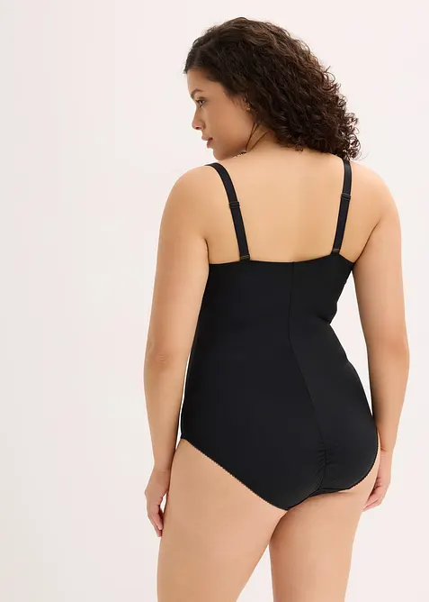 Stahovací body s lehkým tvarujícím efektem a třpytivou přízí, bonprix