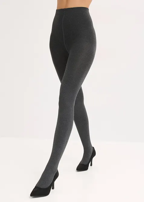 Flísové termo punčocháče 140den, bonprix