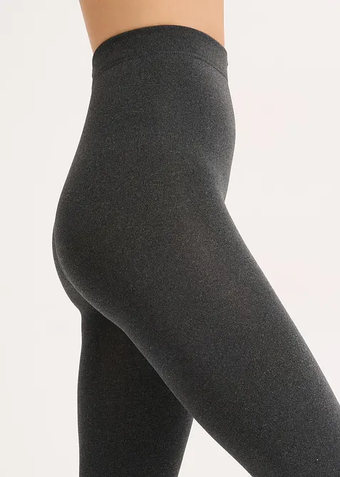 Flísové termo punčocháče 140den, bonprix