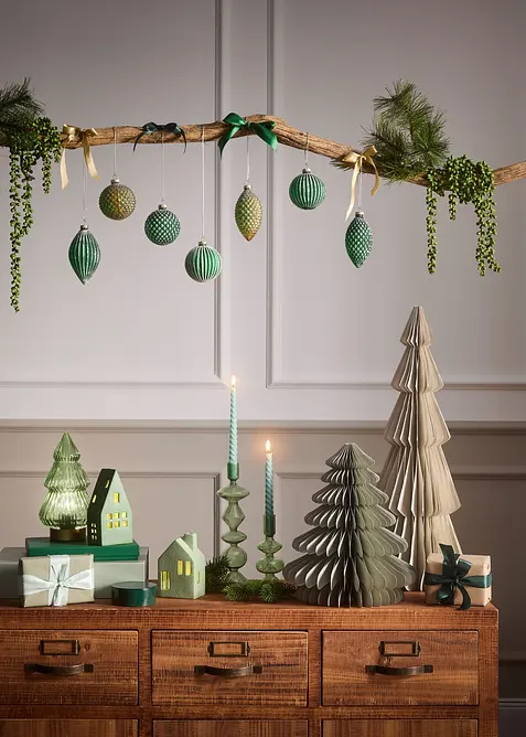 LED dekorativní domečky (2dílná sada), bonprix