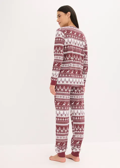 Pyžamo z čist&eacute; organick&eacute; bavlny, bonprix