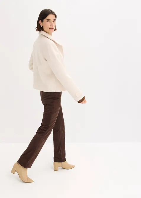 Kabátek s vlněným vzhledem, bonprix