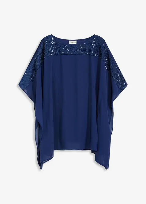 Tunika s pajetkami, bonprix