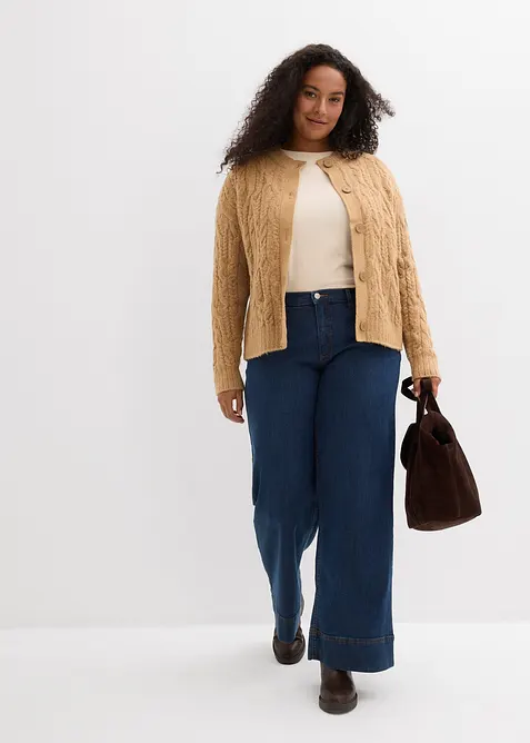 Kab&aacute;tek ze silněj&scaron;&iacute; pleteniny, bonprix