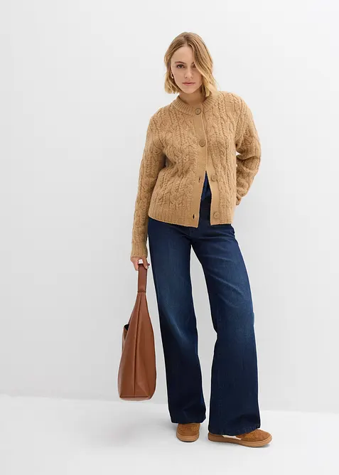 Kab&aacute;tek ze silněj&scaron;&iacute; pleteniny, bonprix