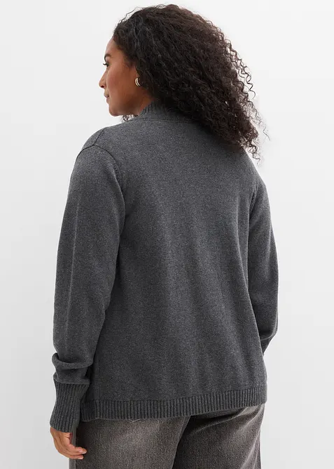 Pletený kabátek z čisté organické bavlny, bonprix