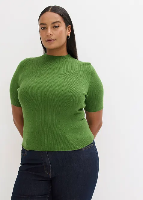 Žebrovaný svetr, bonprix