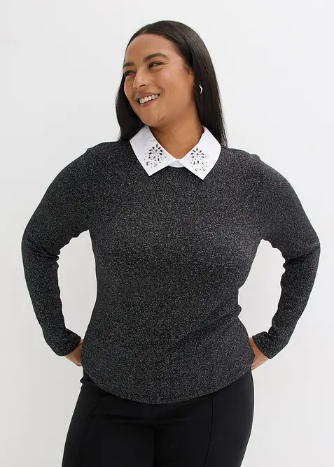 Tričko z bavlněné směsi, bonprix