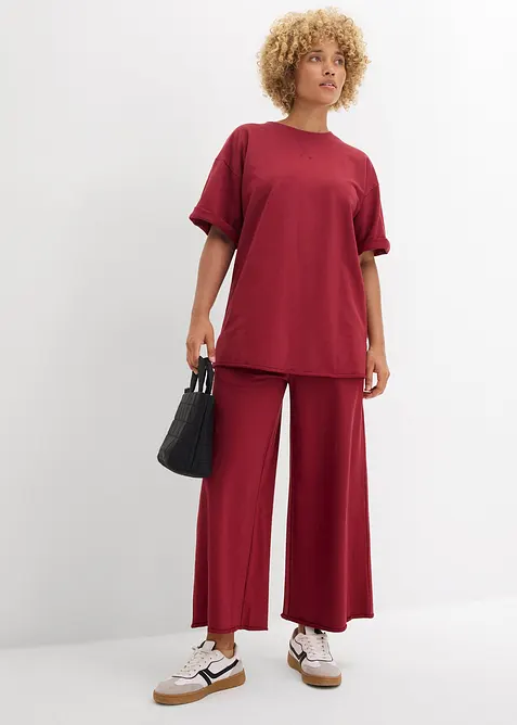 Dlouhá mikina z čisté bavlny, bonprix