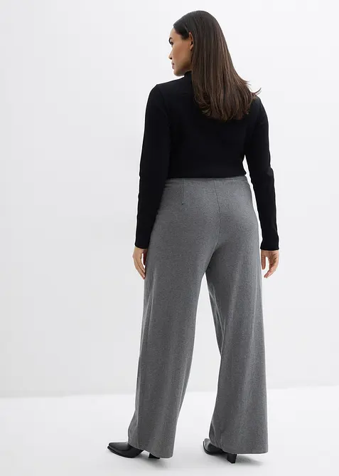 Pletené kalhoty z měkké směsi s kašmírem, bonprix