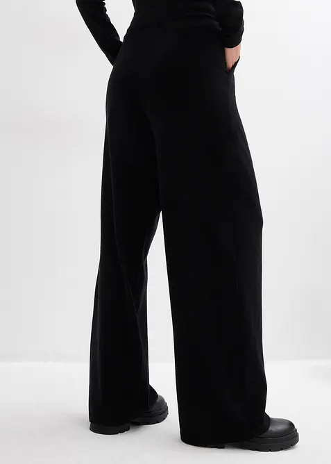 Pletené kalhoty z měkké směsi s kašmírem, bonprix