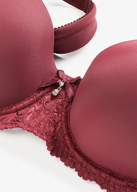 Vyztužená podprsenka s polstrovanými ramínky, bonprix