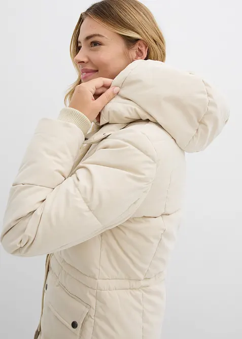 Zimní bunda s nastavitelným pasem, bonprix