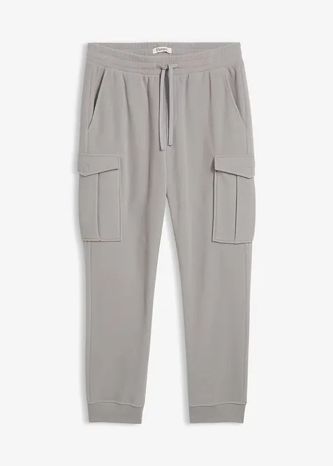 Hřejivé cargo kalhoty z flísu, Regular Fit, bonprix
