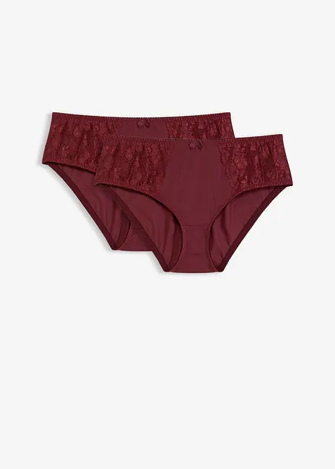 Maxikalhotky s jemnou krajkou (2 ks v balen&iacute;), bonprix