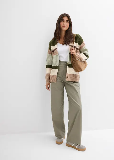 Kab&aacute;tek z hrub&eacute; pleteniny s přechodem barev, bonprix