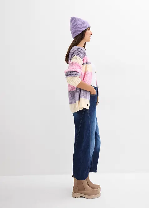 Kabátek z hrubé pleteniny s přechodem barev, bonprix