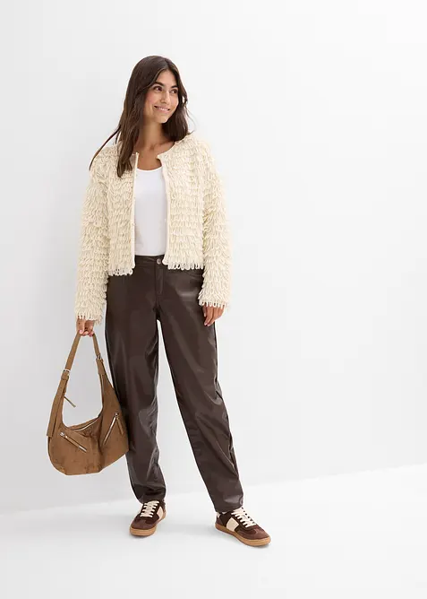 Kabátek z hrubé pleteniny, bonprix