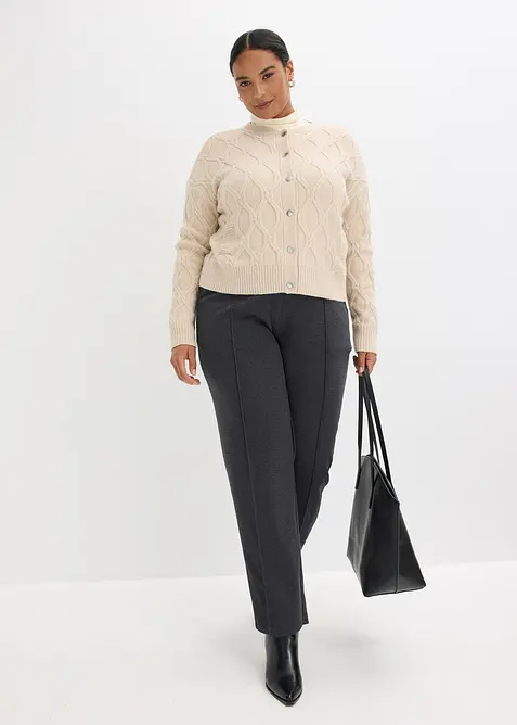 Kabátek ve stylu bomber, s podílem vlny, bonprix