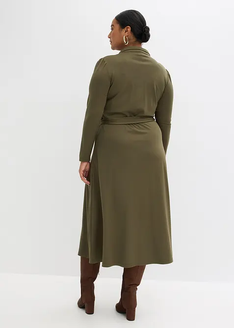 Košilové šaty s viskózou, bonprix