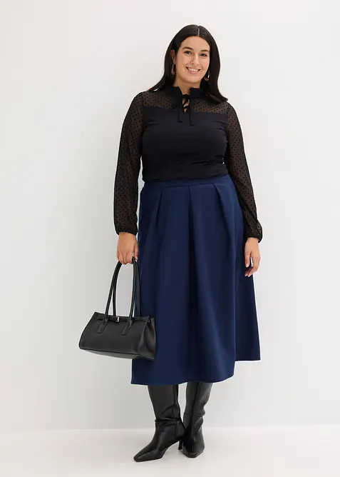 Tričko z visk&oacute;zov&eacute; směsi, bonprix