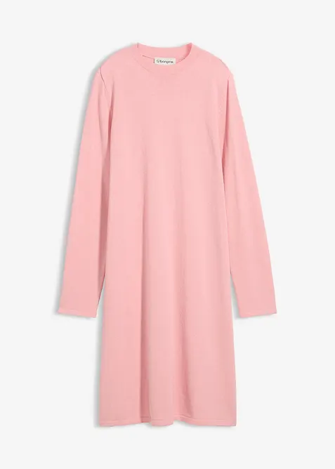 Pletené šaty v áčkové linii, bonprix