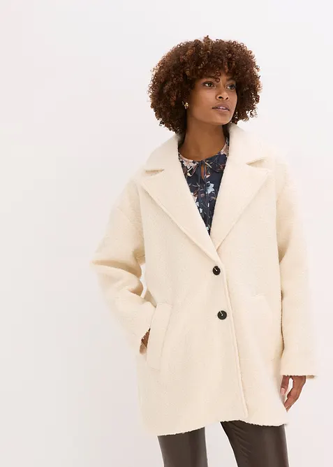 Kr&aacute;tk&yacute; bukl&eacute; kab&aacute;t, oversize, bonprix