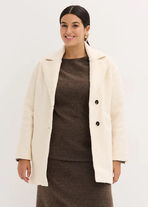 Kr&aacute;tk&yacute; bukl&eacute; kab&aacute;t, oversize, bonprix