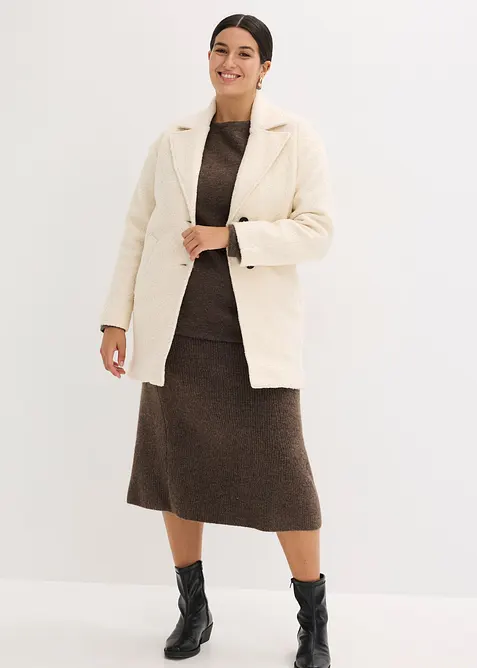 Kr&aacute;tk&yacute; bukl&eacute; kab&aacute;t, oversize, bonprix