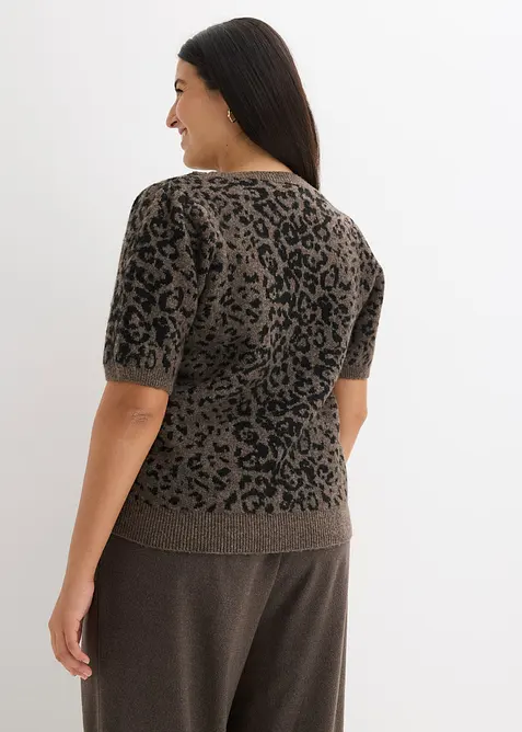 Svetr s bal&oacute;nov&yacute;mi ruk&aacute;vy, bonprix