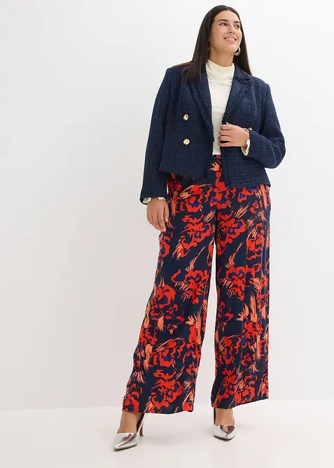 Blejzr z buklé, s dekorativními knoflíky, bonprix