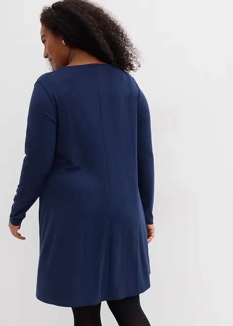 Šaty ze splývavé viskózové směsi, bonprix