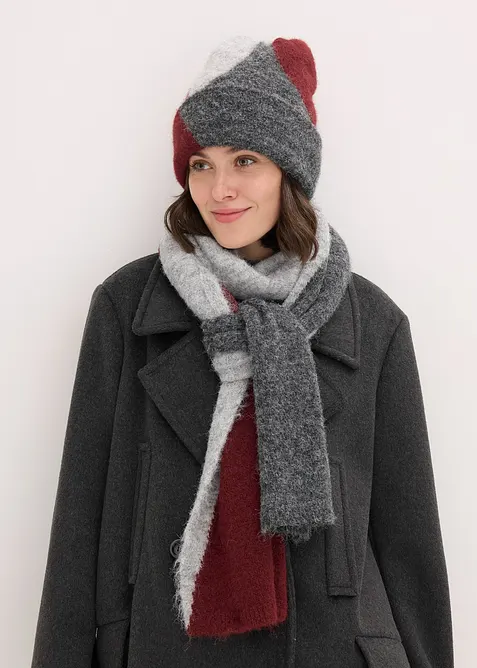 Šála a čepice (2dílná souprava), bonprix