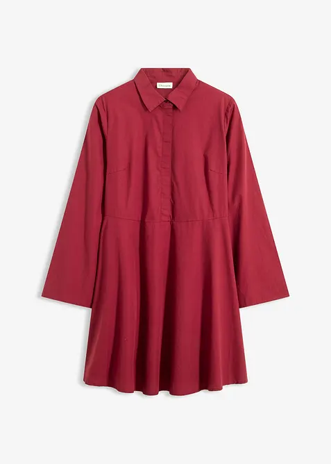Košilové šaty z čisté bavlny, bonprix