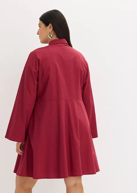 Košilové šaty z čisté bavlny, bonprix