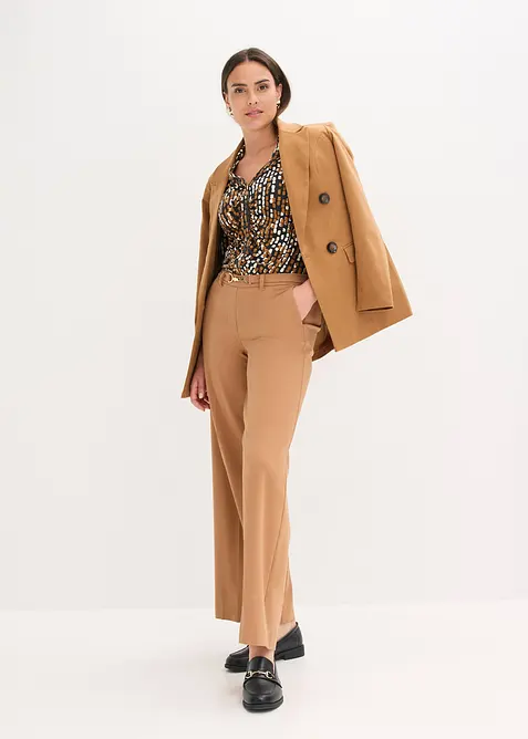 Žerzejová halenka s viskózou, bonprix