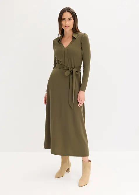 Košilové šaty s viskózou, bonprix