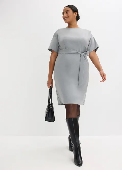 Pouzdrové šaty s křidélkovými rukávky, bonprix